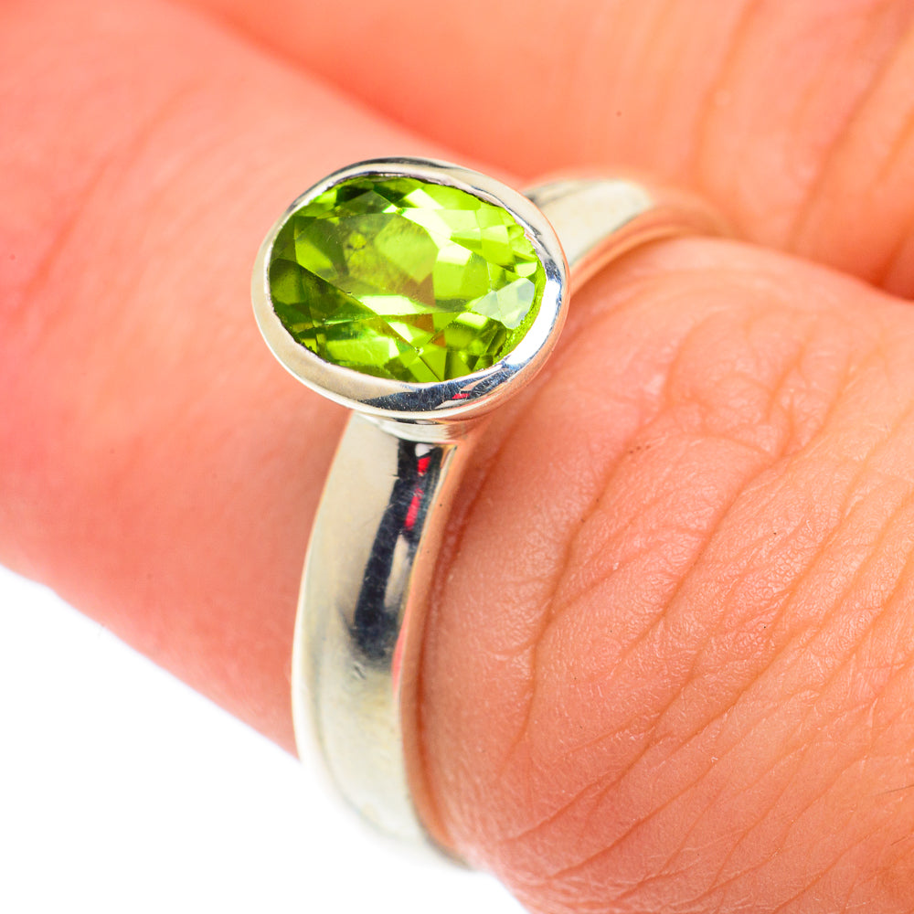 Peridot Rings handcrafted by Ana Silver Co - RING65410