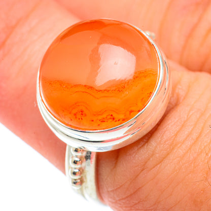 Carnelian Rings handcrafted by Ana Silver Co - RING65415