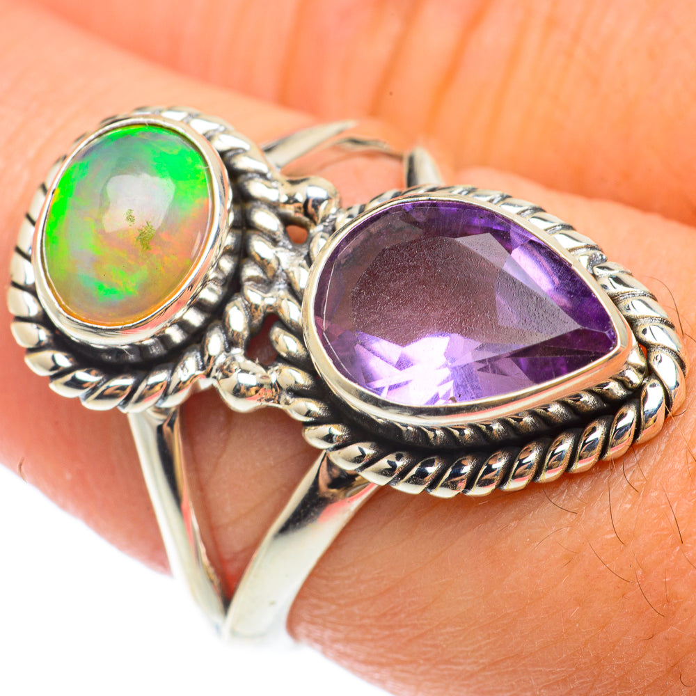 Amethyst Rings handcrafted by Ana Silver Co - RING65430