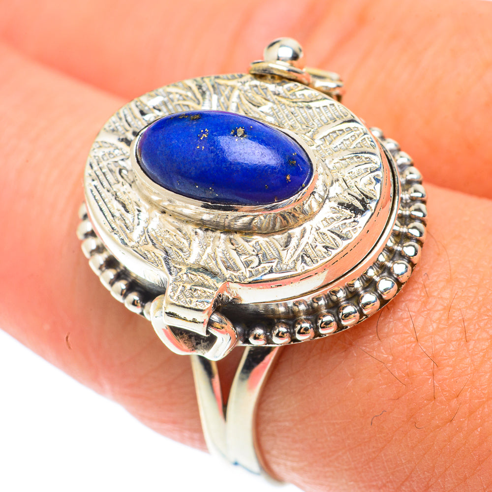 Lapis Lazuli Rings handcrafted by Ana Silver Co - RING65435
