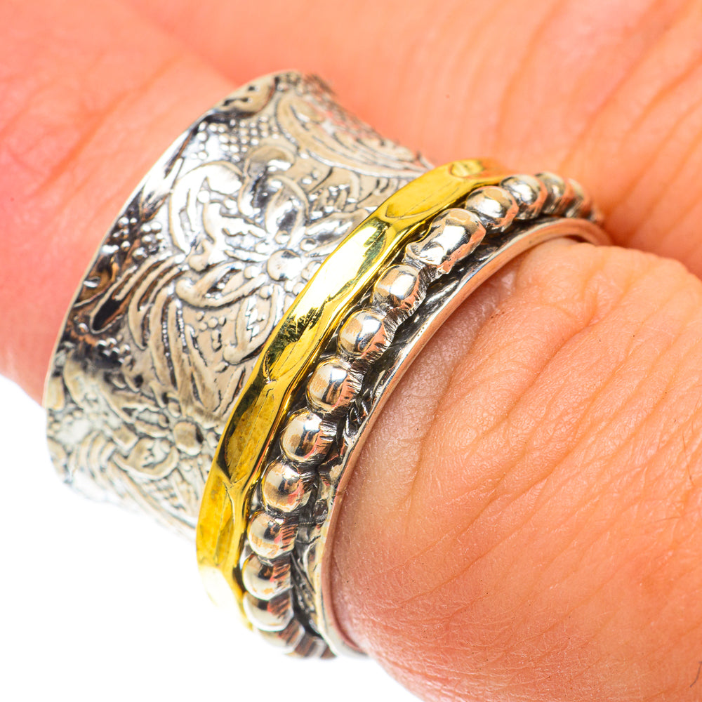Meditation Spinner Rings handcrafted by Ana Silver Co - RING65447