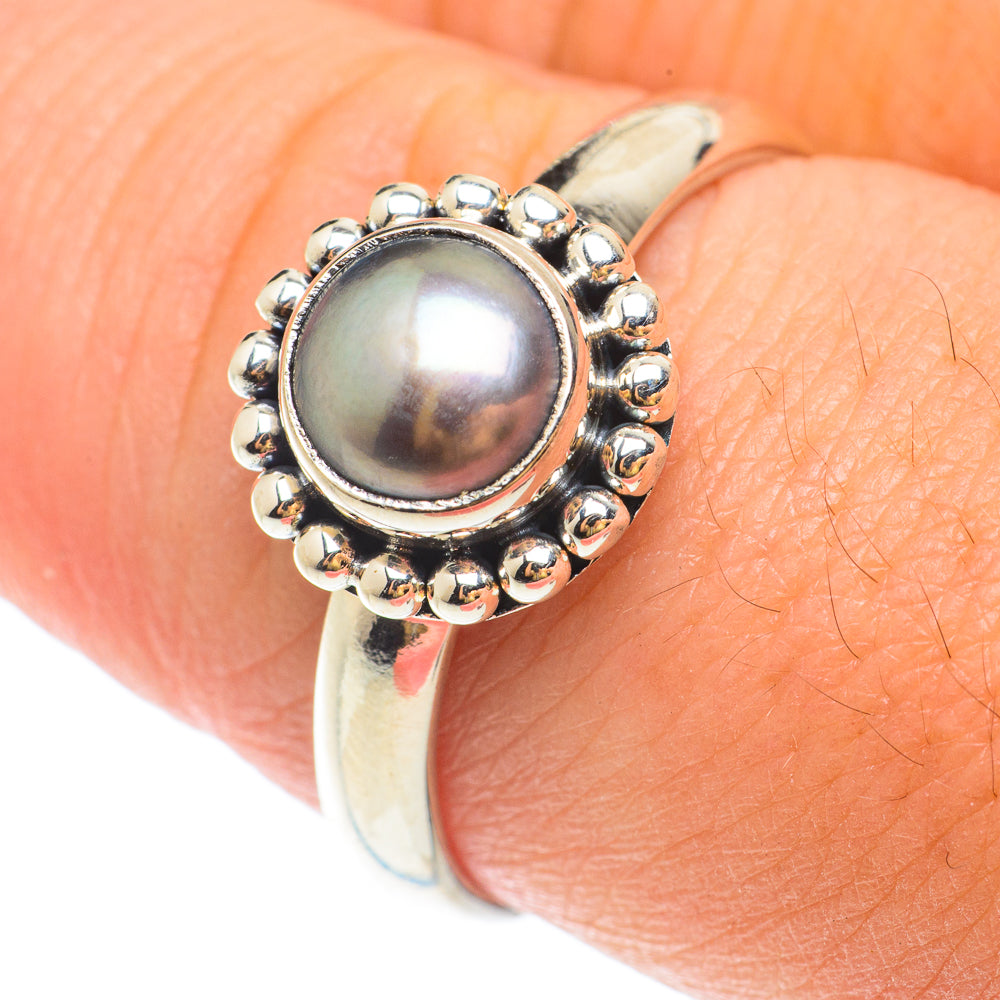 Hematite Rings handcrafted by Ana Silver Co - RING65458