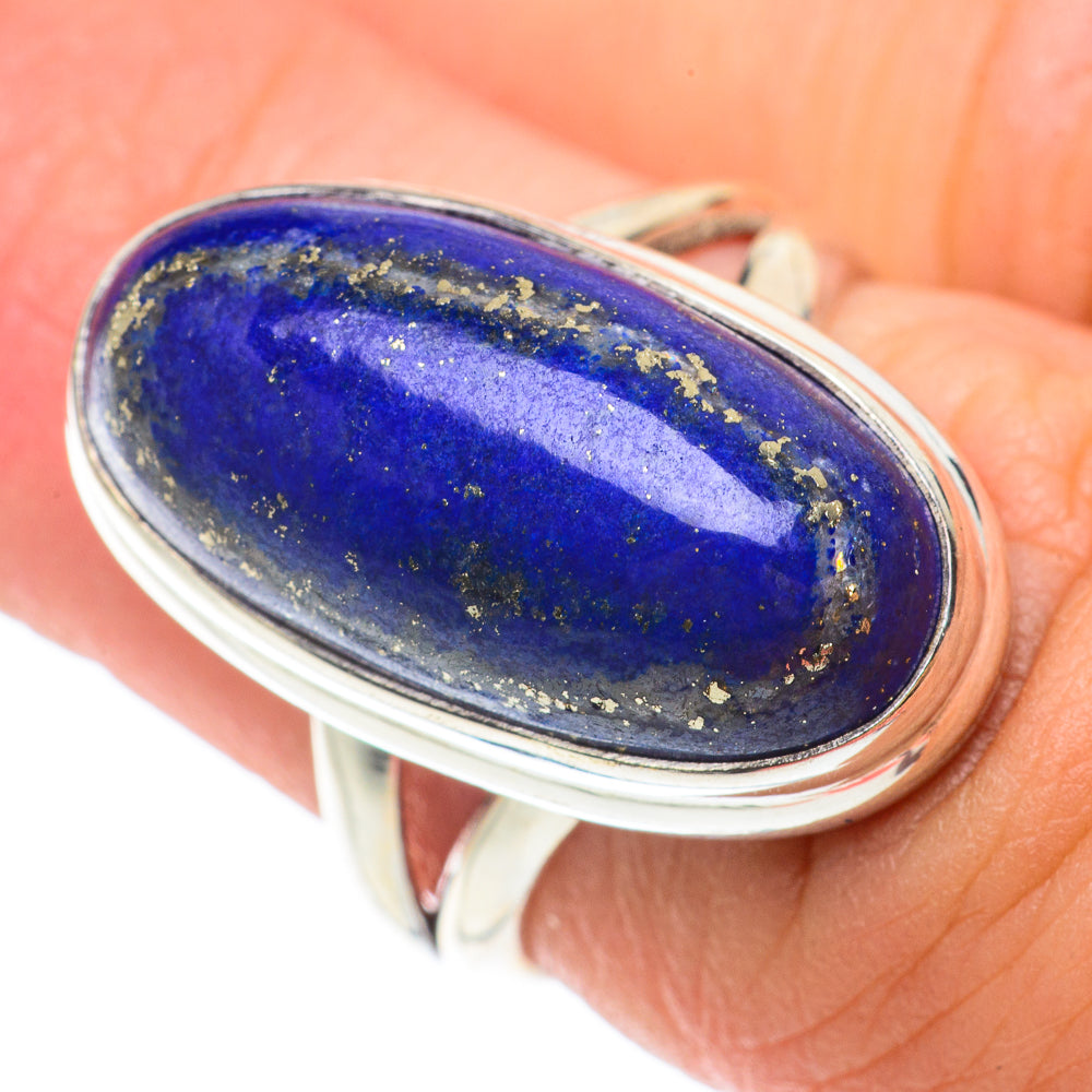 Lapis Lazuli Rings handcrafted by Ana Silver Co - RING65460
