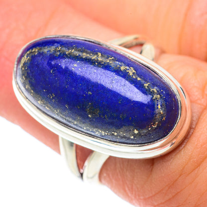 Lapis Lazuli Rings handcrafted by Ana Silver Co - RING65460