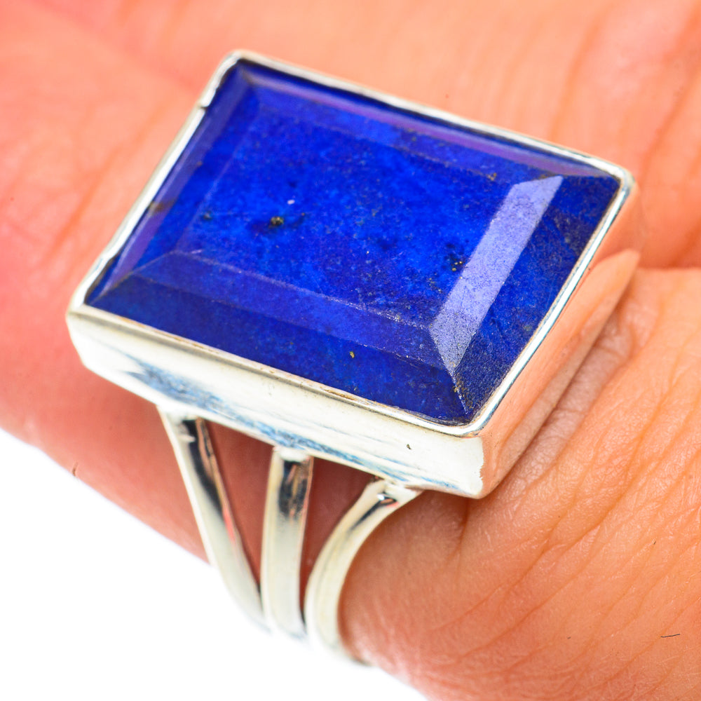 Lapis Lazuli Rings handcrafted by Ana Silver Co - RING65463