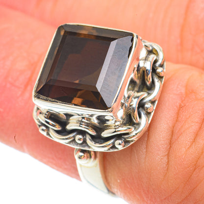 Smoky Quartz Rings handcrafted by Ana Silver Co - RING65466