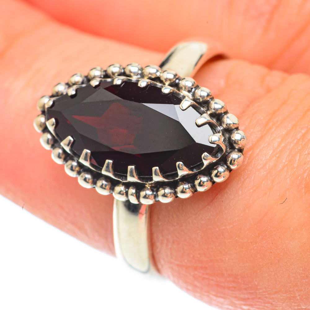 Garnet Rings handcrafted by Ana Silver Co - RING65472