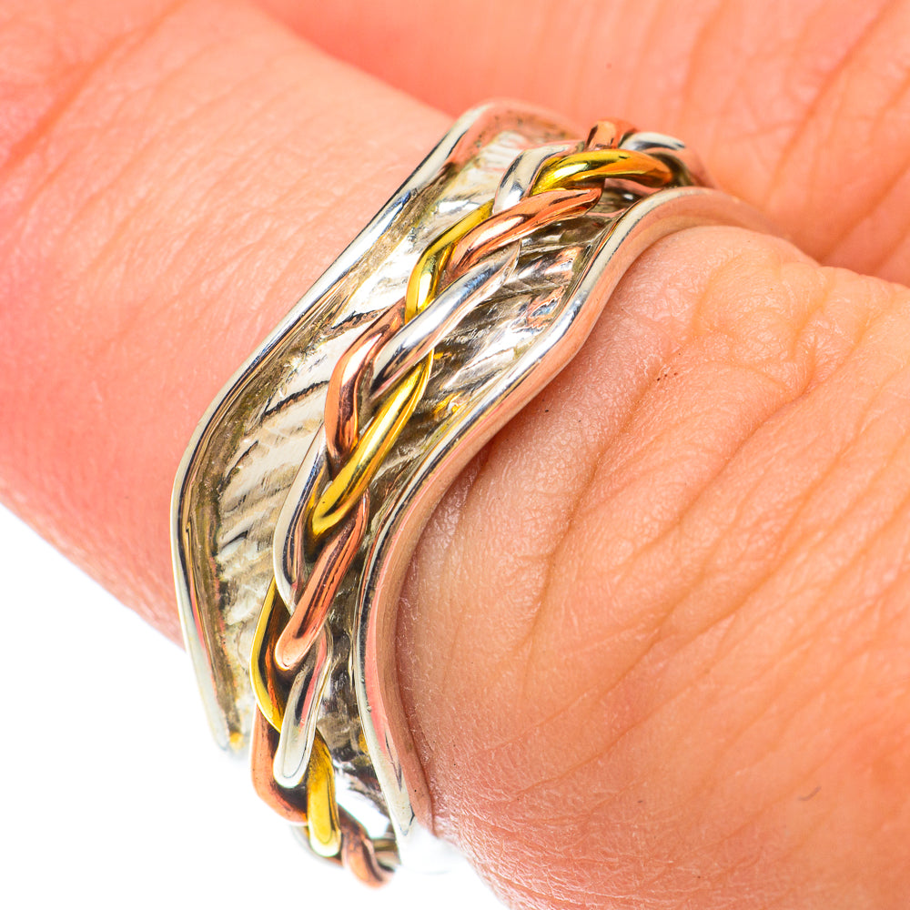 Meditation Spinner Rings handcrafted by Ana Silver Co - RING65475