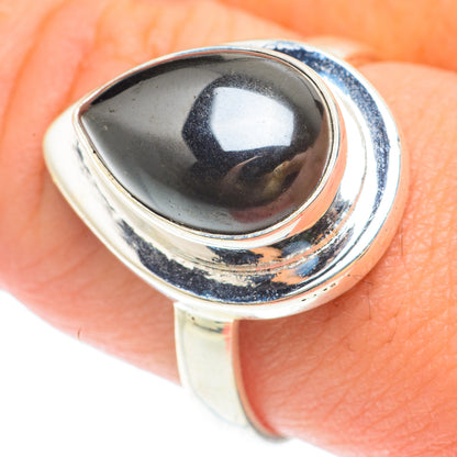 Hematite Rings handcrafted by Ana Silver Co - RING65486