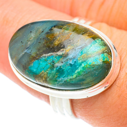 Peruvian Opal Rings handcrafted by Ana Silver Co - RING65490