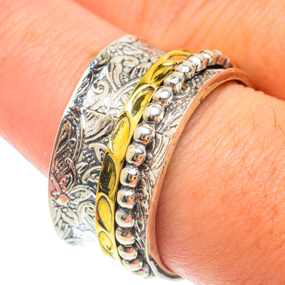 Meditation Spinner Rings handcrafted by Ana Silver Co - RING65501