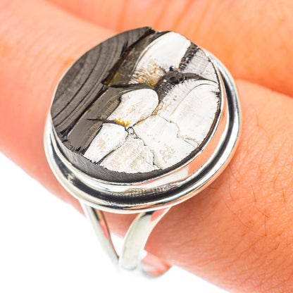 Shungite Rings handcrafted by Ana Silver Co - RING65502