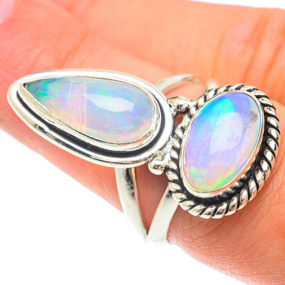 Ethiopian Opal Rings handcrafted by Ana Silver Co - RING65509