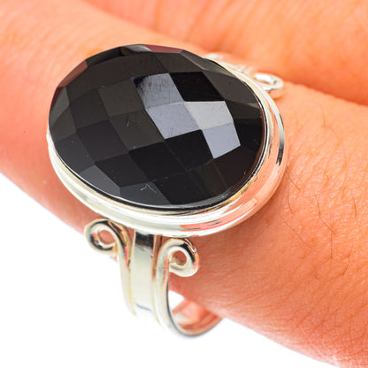 Black Onyx Rings handcrafted by Ana Silver Co - RING65524