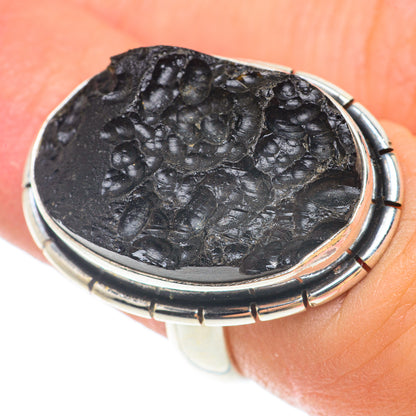 Tektite Rings handcrafted by Ana Silver Co - RING65525