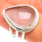 Rose Quartz Rings handcrafted by Ana Silver Co - RING65540