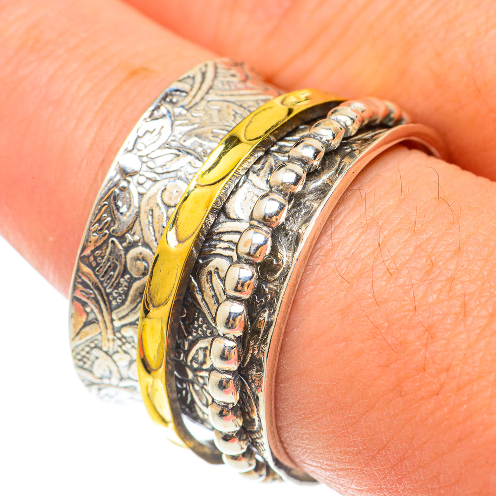 Meditation Spinner Rings handcrafted by Ana Silver Co - RING65543