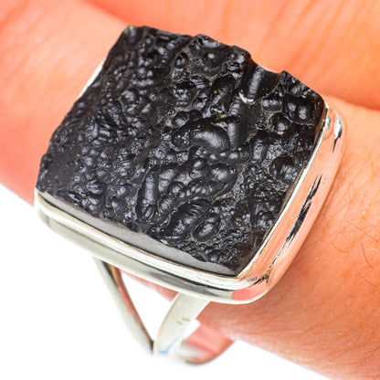 Tektite Rings handcrafted by Ana Silver Co - RING65546