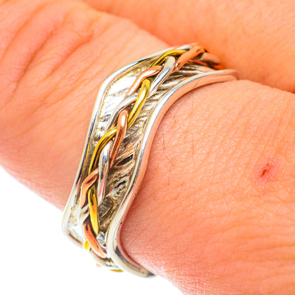 Meditation Spinner Rings handcrafted by Ana Silver Co - RING65564