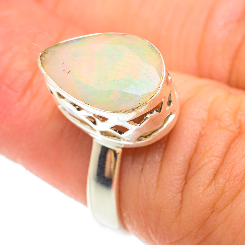 Ethiopian Opal Rings handcrafted by Ana Silver Co - RING65568