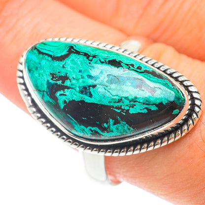 Shattuckite Rings handcrafted by Ana Silver Co - RING65576