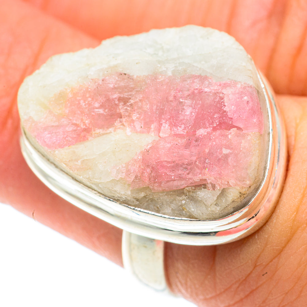 Cobalto Calcite Druzy Rings handcrafted by Ana Silver Co - RING65583