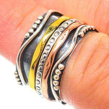 Meditation Spinner Rings handcrafted by Ana Silver Co - RING65584
