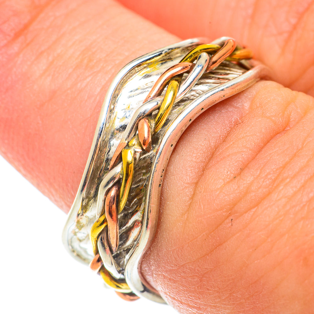 Meditation Spinner Rings handcrafted by Ana Silver Co - RING65587