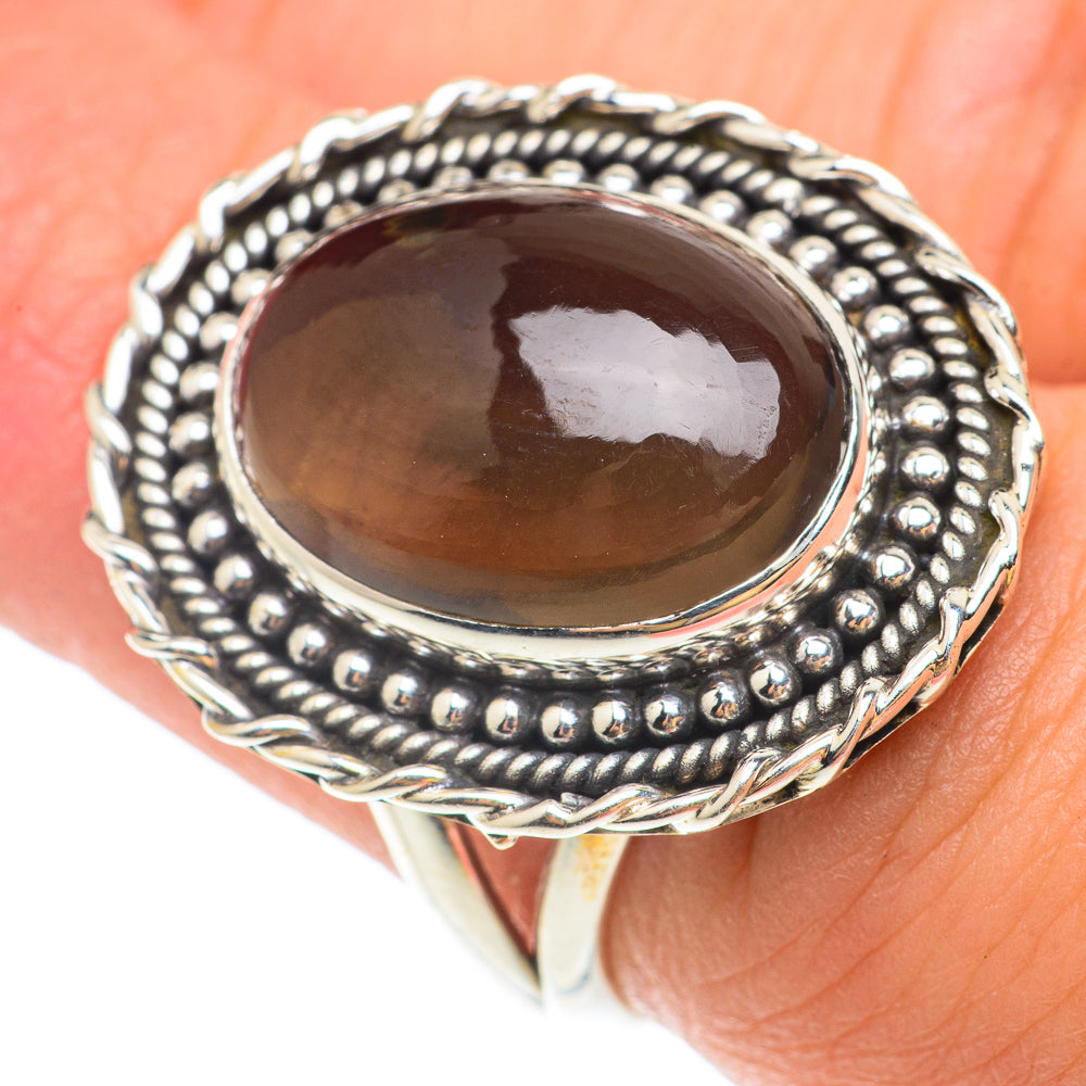 Smoky Quartz Rings handcrafted by Ana Silver Co - RING65601