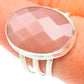 Rose Quartz Rings handcrafted by Ana Silver Co - RING65602