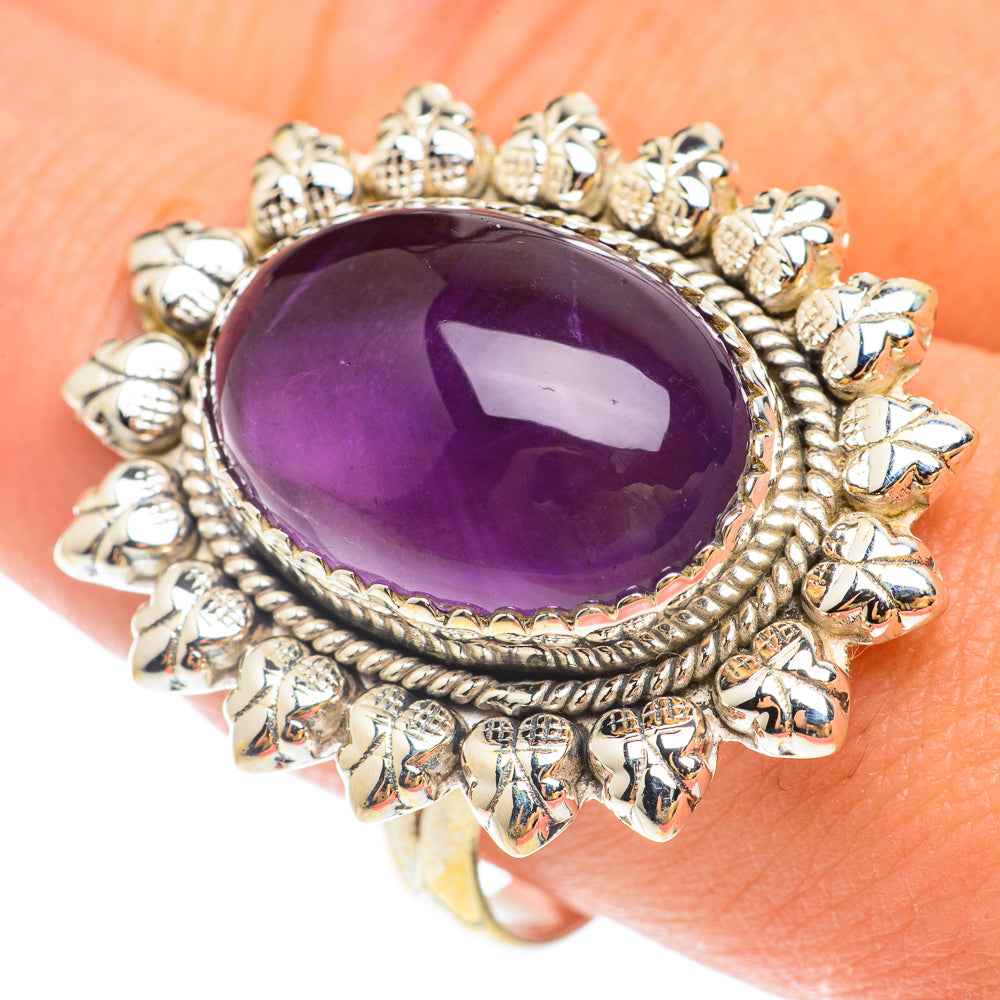 Amethyst Rings handcrafted by Ana Silver Co - RING65606
