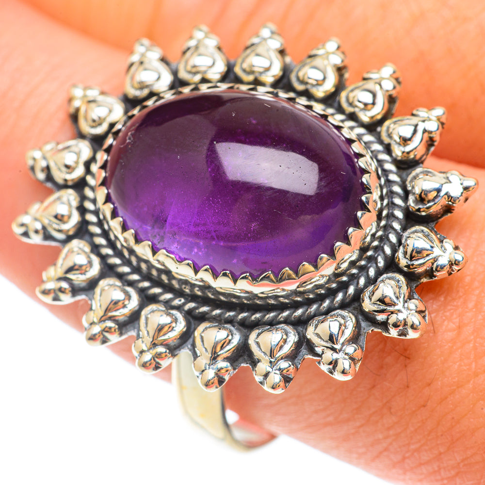 Amethyst Rings handcrafted by Ana Silver Co - RING65608