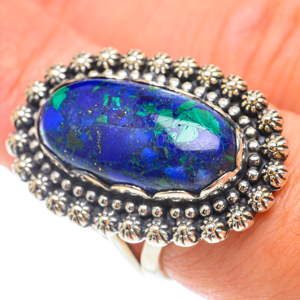 Azurite Rings handcrafted by Ana Silver Co - RING65620