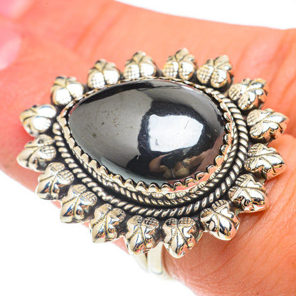 Hematite Rings handcrafted by Ana Silver Co - RING65625