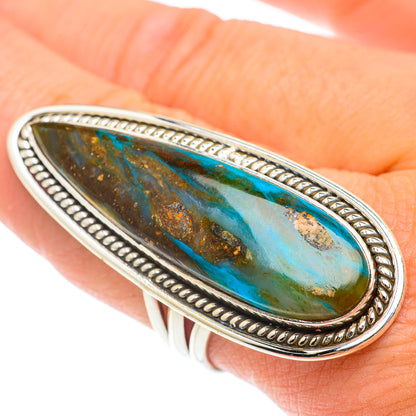Peruvian Opal Rings handcrafted by Ana Silver Co - RING65629