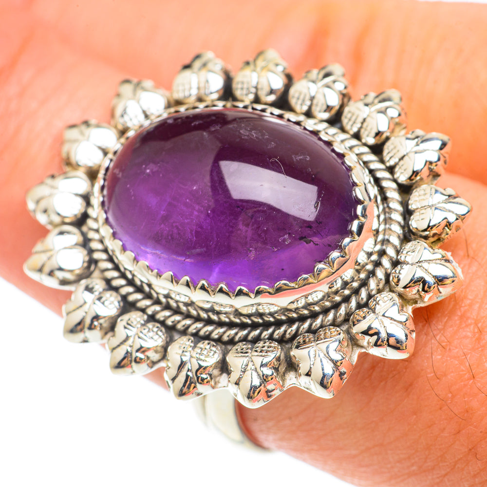 Amethyst Rings handcrafted by Ana Silver Co - RING65637