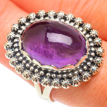 Amethyst Rings handcrafted by Ana Silver Co - RING65638