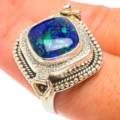 Azurite Rings handcrafted by Ana Silver Co - RING65646