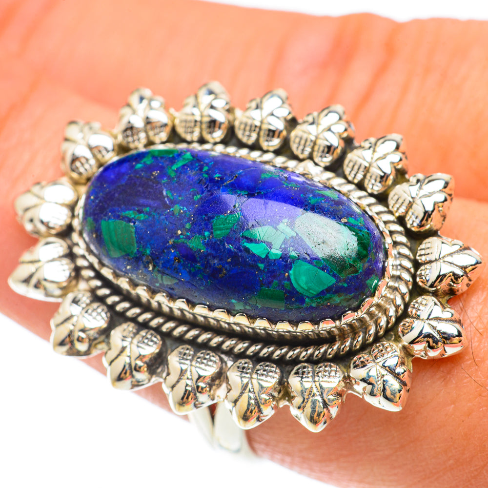 Azurite Rings handcrafted by Ana Silver Co - RING65647