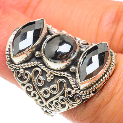 Hematite Rings handcrafted by Ana Silver Co - RING65648