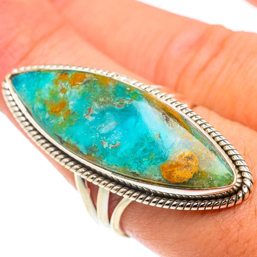 Peruvian Opal Rings handcrafted by Ana Silver Co - RING65650