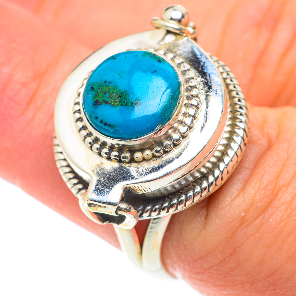Chrysocolla Rings handcrafted by Ana Silver Co - RING65674