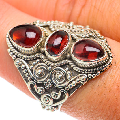 Garnet Rings handcrafted by Ana Silver Co - RING65685