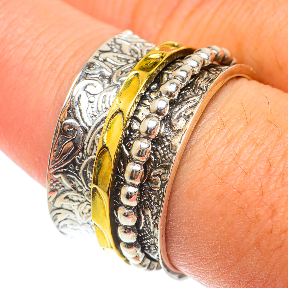 Meditation Spinner Rings handcrafted by Ana Silver Co - RING65690