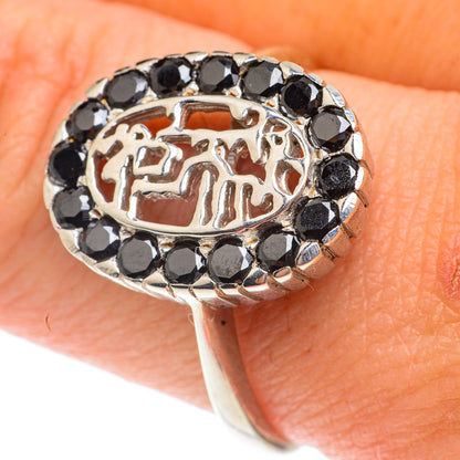 Black Onyx Rings handcrafted by Ana Silver Co - RING65692