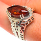 Baltic Amber Rings handcrafted by Ana Silver Co - RING65712