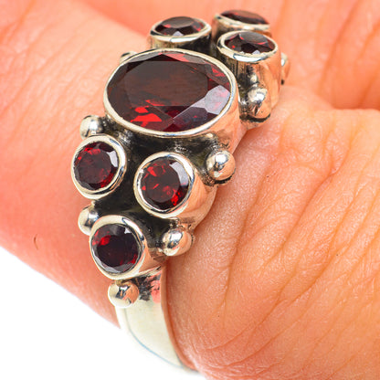 Garnet Rings handcrafted by Ana Silver Co - RING65715