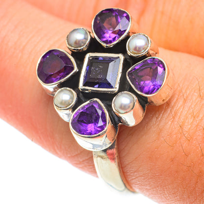 Amethyst Rings handcrafted by Ana Silver Co - RING65718