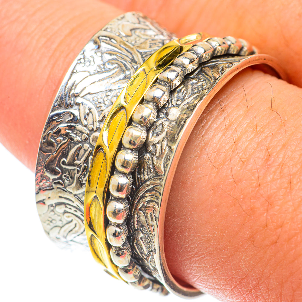 Meditation Spinner Rings handcrafted by Ana Silver Co - RING65719
