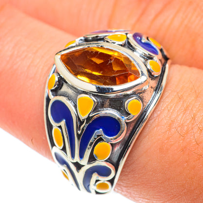 Citrine Rings handcrafted by Ana Silver Co - RING65727